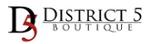 District 5 Boutique Online Coupons & Discount Codes